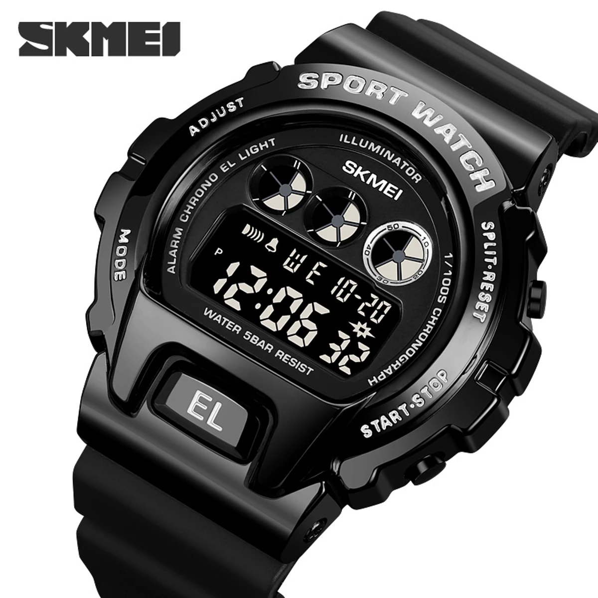 SKMEI Waterproof Mens Wristwatch Japan Digital movement