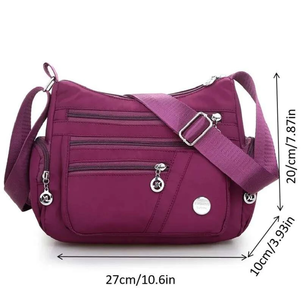 Fashion Women Single Shoulder hand Bag Crossbody Bag ( purple color )