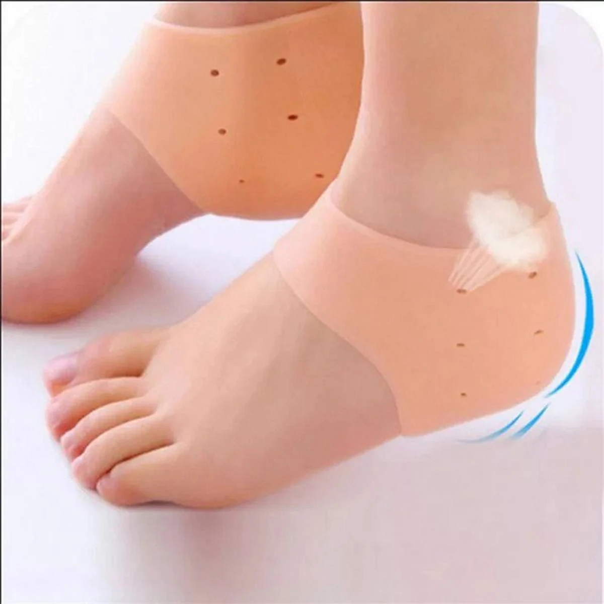 Silicone Heel Protector (এক জোড়া কিনলে আরেক জোড়া ফ্রি)