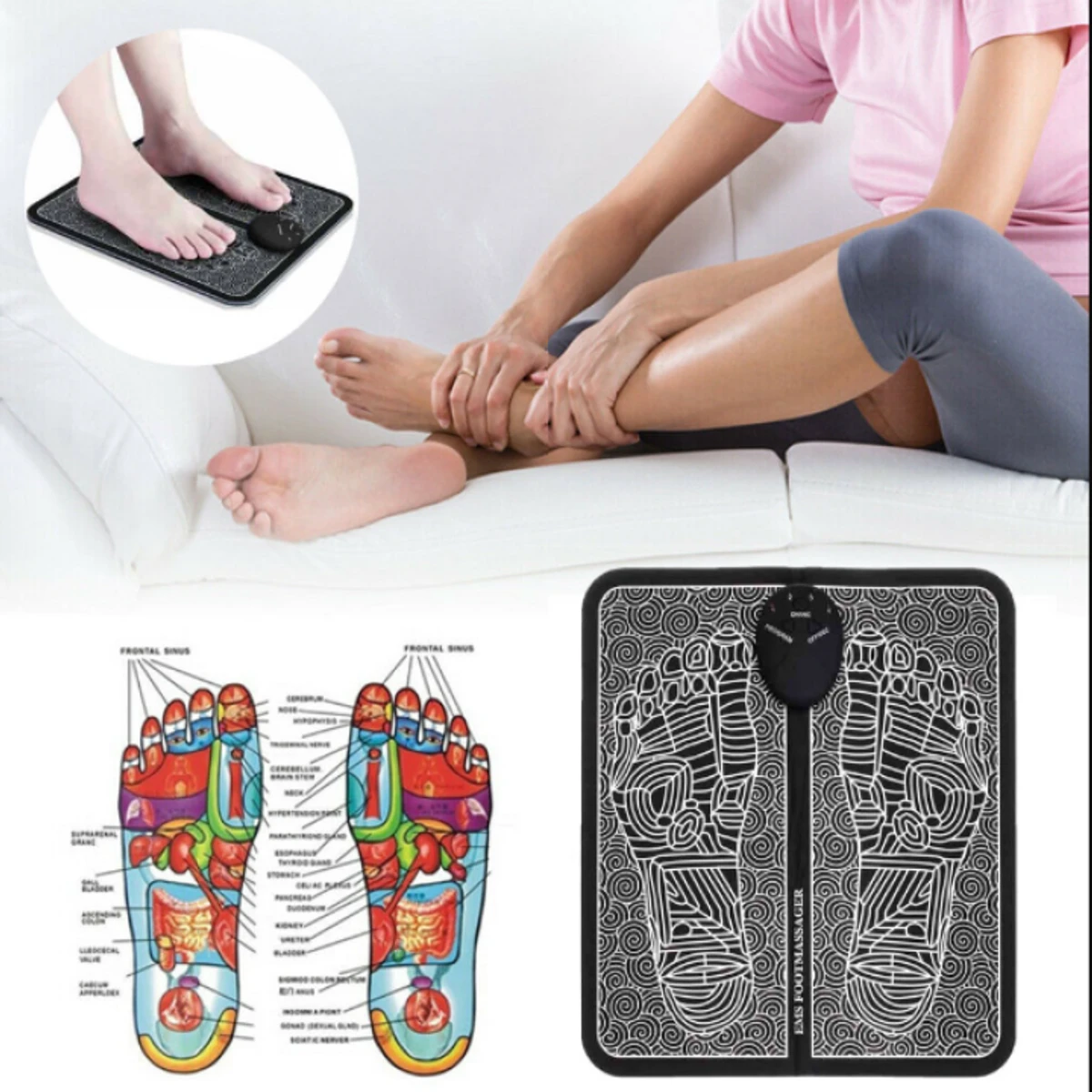 Foot Massage Mat EMS Foot Massager