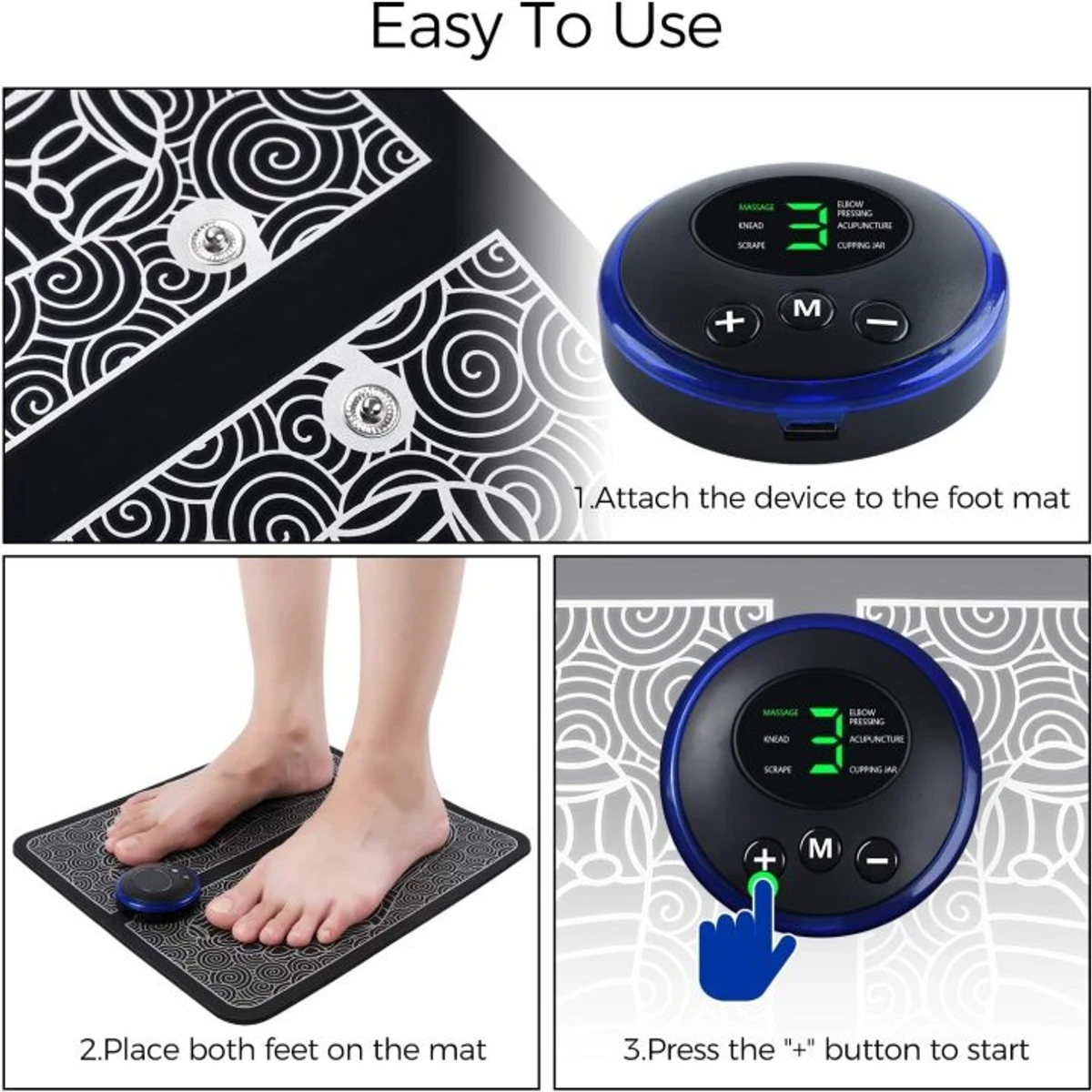 Foot Massage Mat EMS Foot Massager