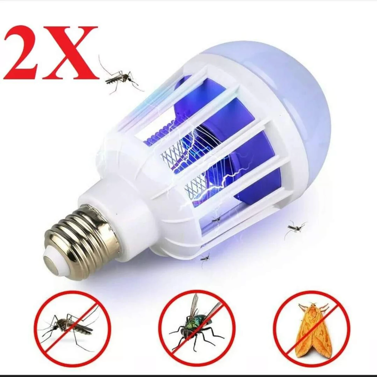 Mosquito Killer Insect Trap Lamps . 15 watt LED 0.5 Watt UV Light (pin system)