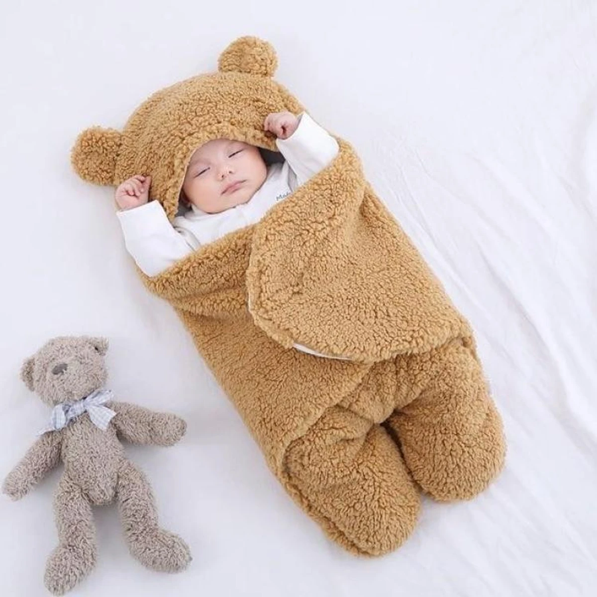 Newborn Baby Plush Blanket for {0-1} Year-Multicolor Baby Soft Blanket