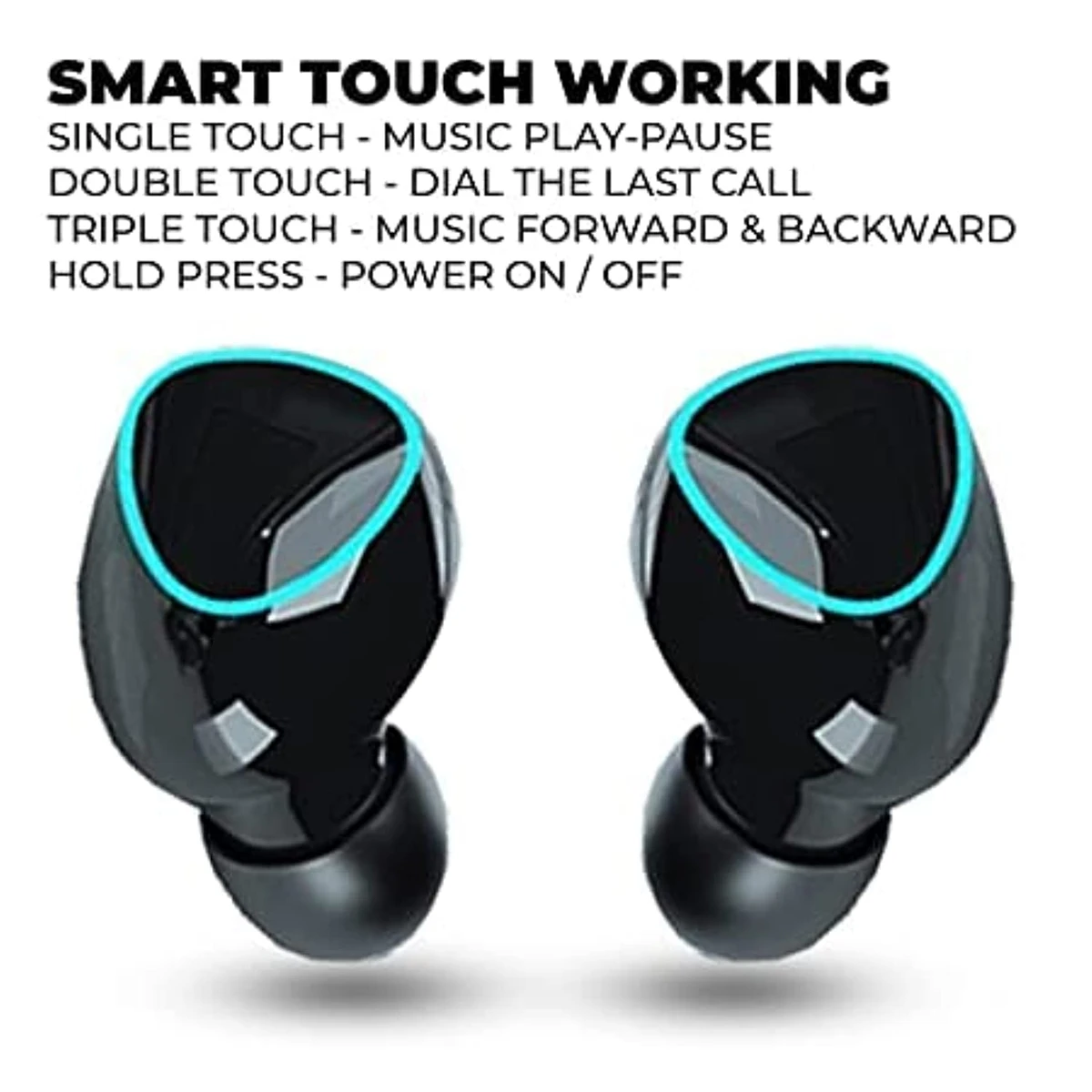 M10 TWS True Wireless Bluetooth Earbuds Earphone with LED Digital Display Touch Earbuds headphone BT 5.1