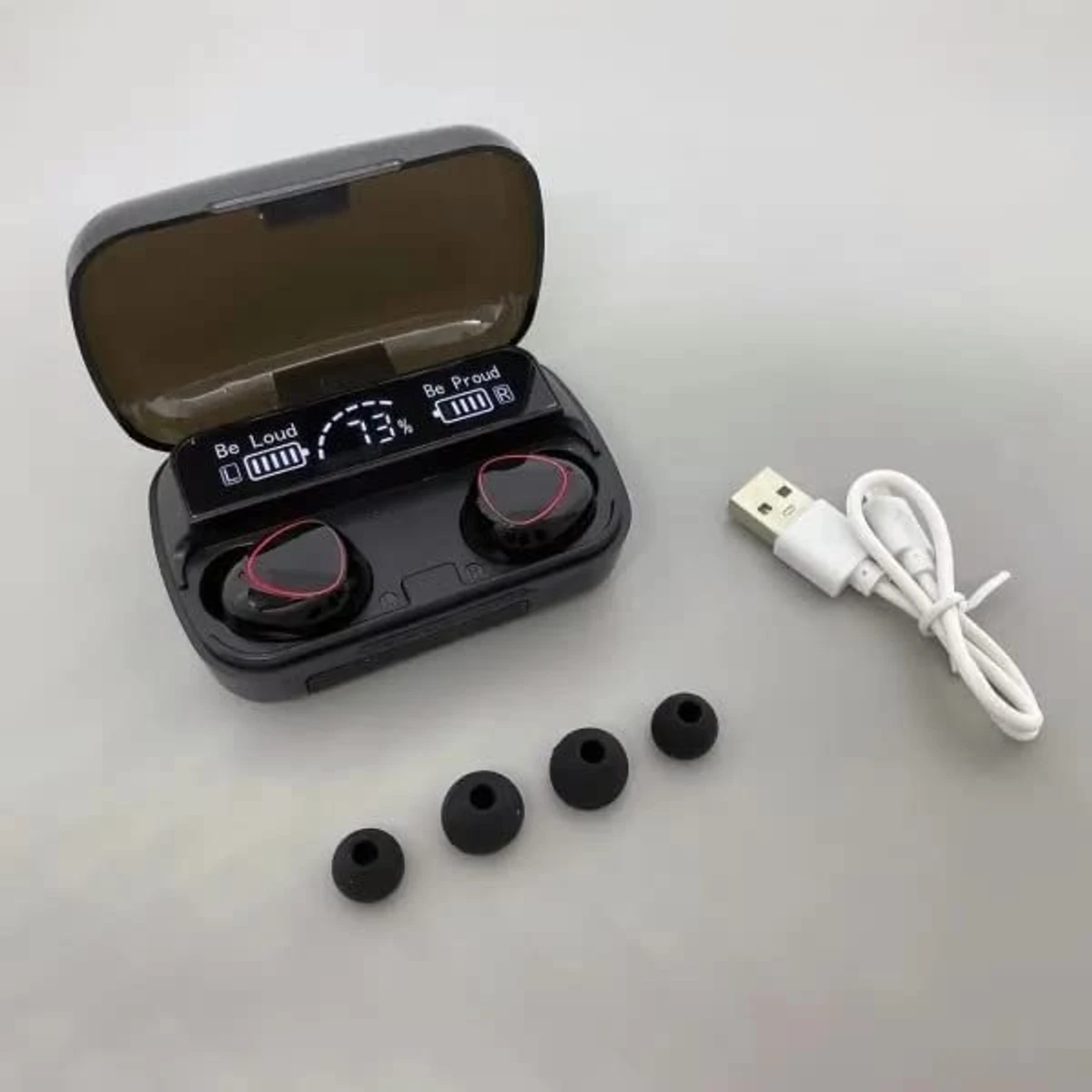 M10 TWS True Wireless Bluetooth Earbuds Earphone with LED Digital Display Touch Earbuds headphone BT 5.1