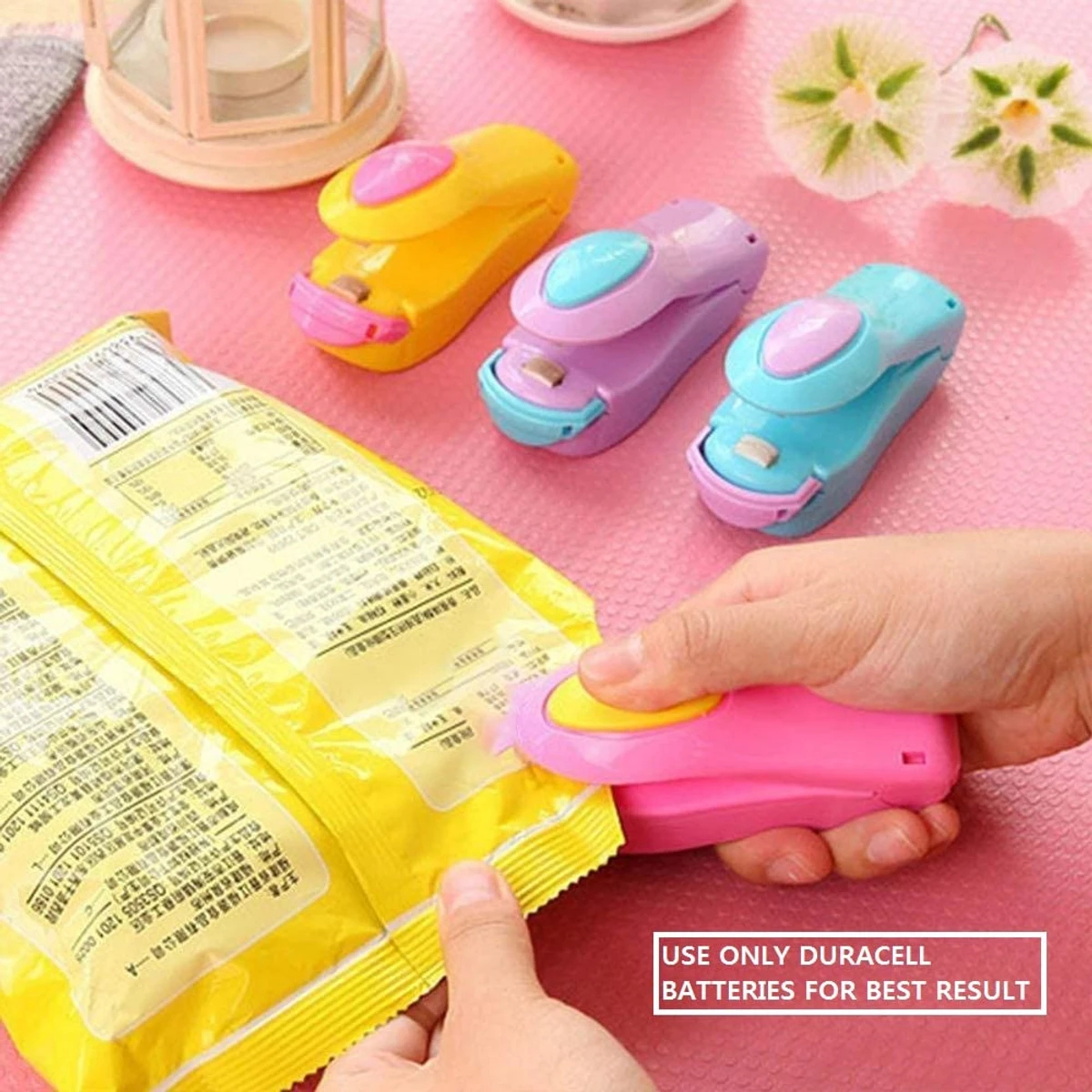 Plutofit Portable Handheld Mini Heat Sealing Machine Plastic Bag Sealer Machine Food Sealing Machine Sealer For Plastic Bags