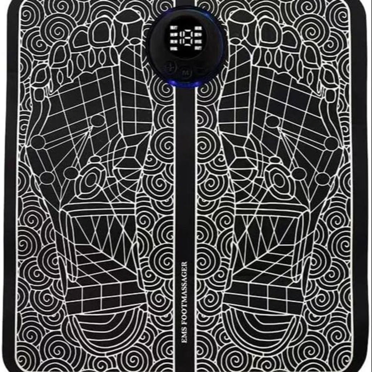 Foot Massage Mat EMS Foot Massager Pulse Foot Massager Electric Massage Machine Portable Pad Muscle Stimulator